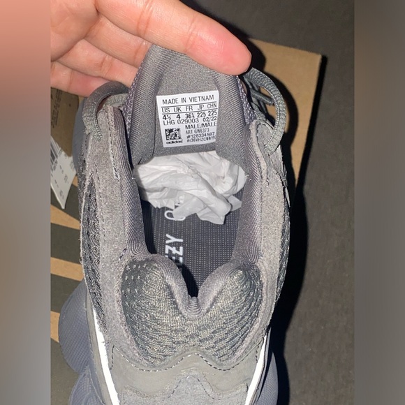 Adidas Yeezy 500 size 4.5 in Men's sizing color: Granite condition: brand new